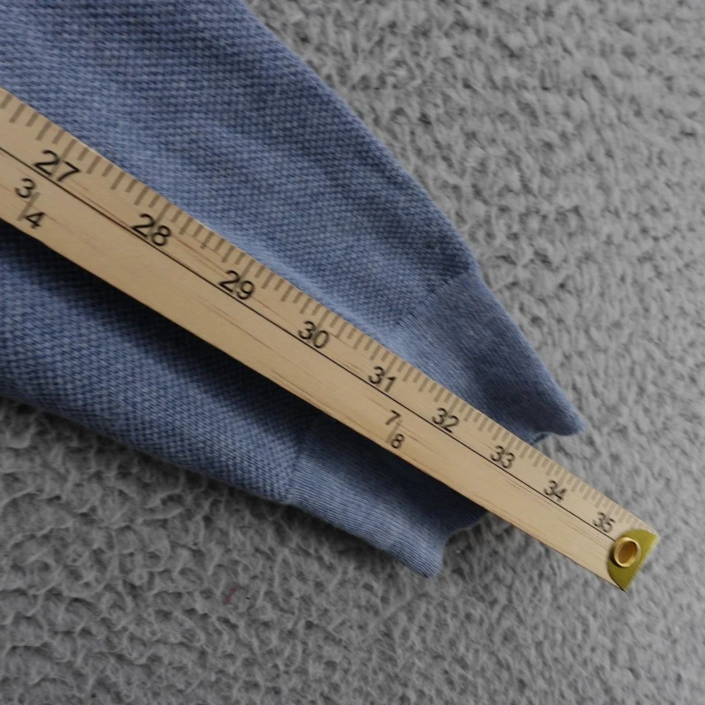 J Crew Long Sleeve Cotton Sweater Tee XL Blue Mens Lightweight‎ Crew Neck